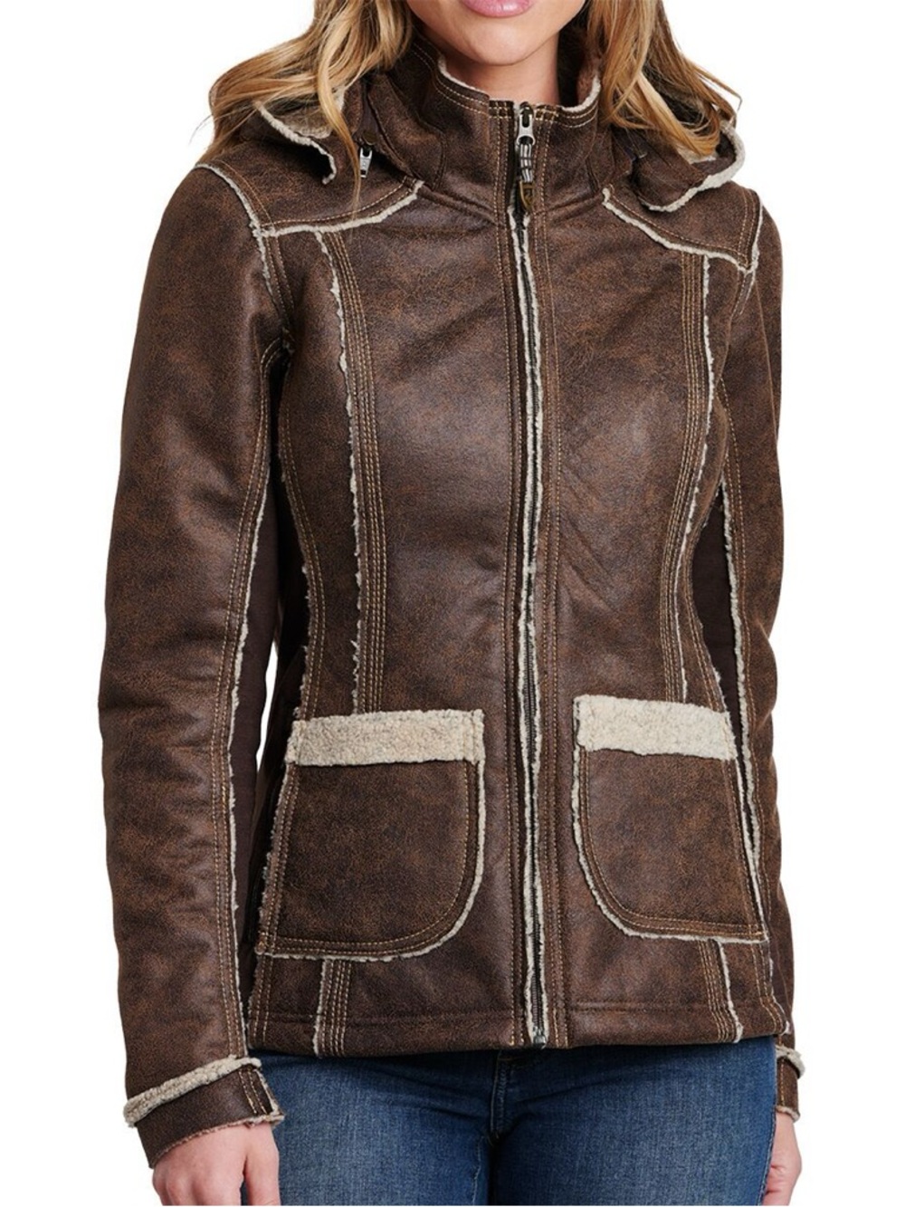 Kuhl Brown Dani Hooded Jacket